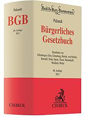 Bürgerliches Gesetzbuch: BGB , Kommentar, 80. Auflage 2021 • Wichtige ...